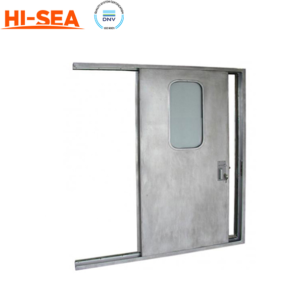 Marine Stainless Steel Wheelhouse Sliding Door